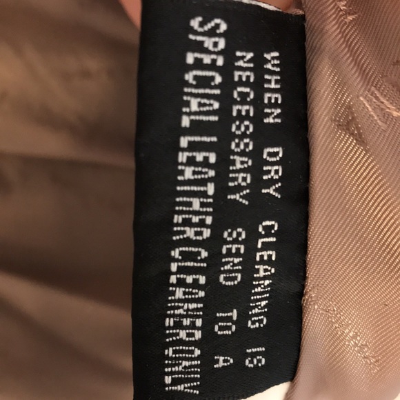 Wilsons dark brown Leather jacket. - Picture 7 of 7